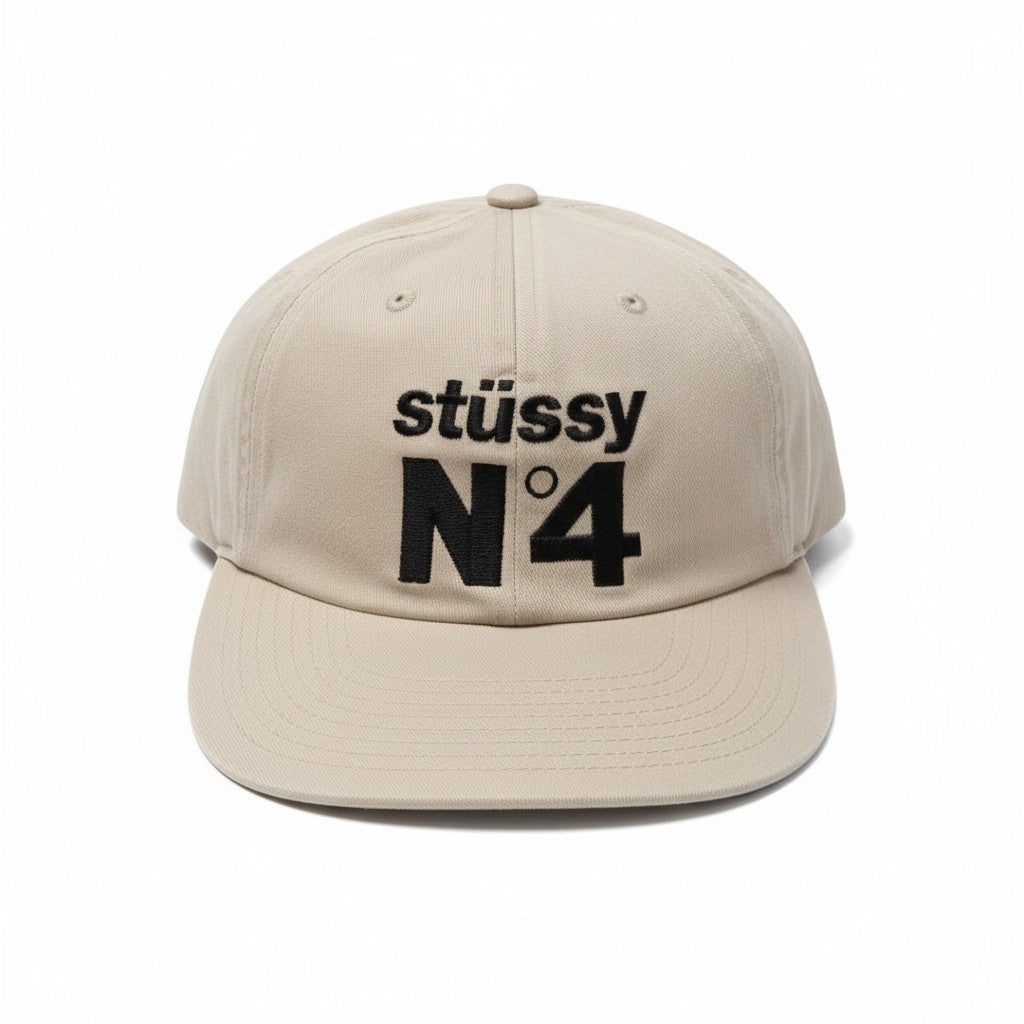 Stussy No. 4 Low Pro Cap Camel