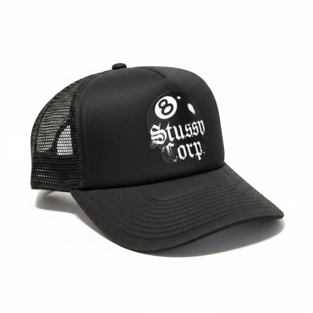 Stussy 8 Ball Corp Trucker Cap