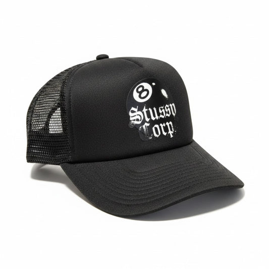 Stussy 8 Ball Corp Trucker Cap