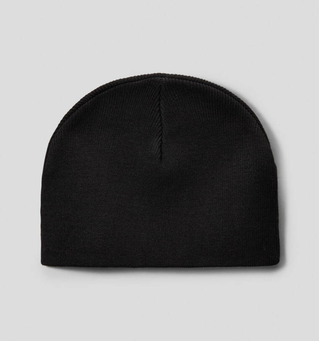 Stussy Debossed Stock Skull Cap Black