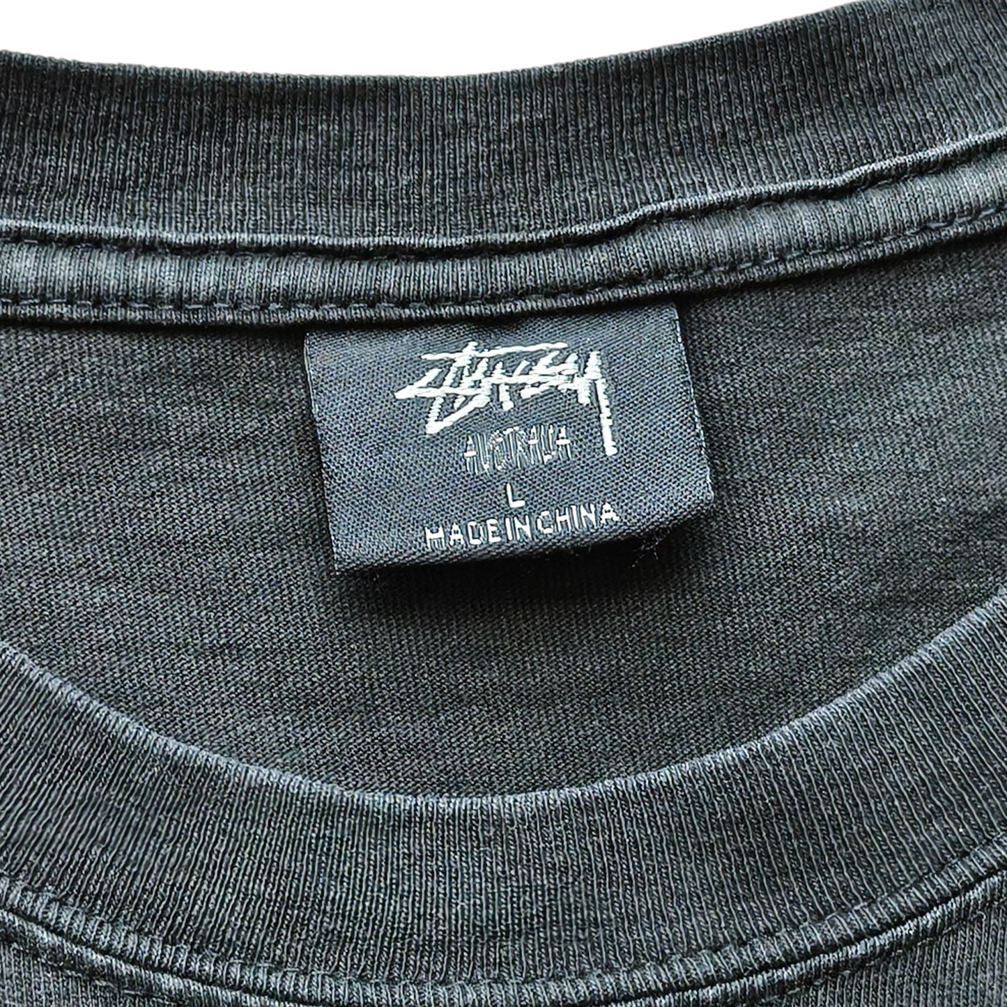 Stussy Angel 50/50 T-Shirt Black