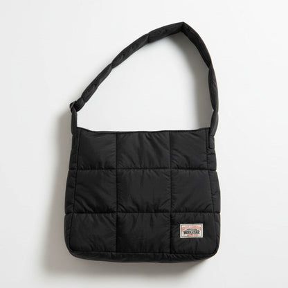 Stussy Workgear Quilted Tote Bag Black
