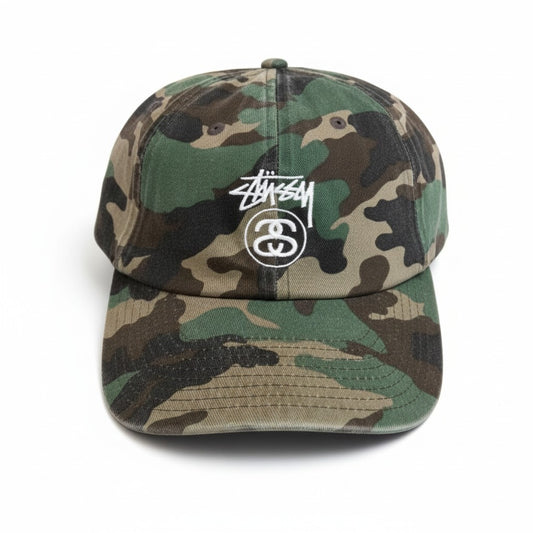 Stussy SS Link Low Pro Cap Camo