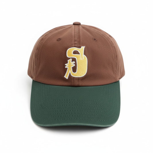Stussy Vintage Low Pro Cap Brick/Green