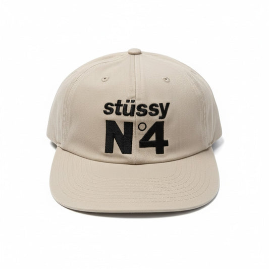 Stussy No. 4 Low Pro Cap Camel