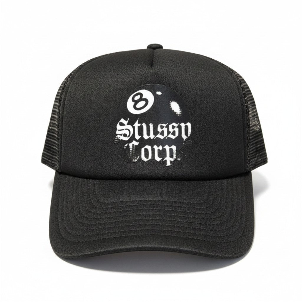 Stussy 8 Ball Corp Trucker Cap
