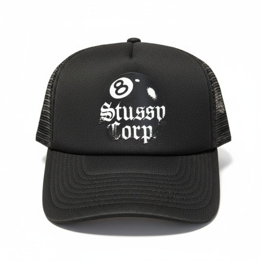 Stussy 8 Ball Corp Trucker Cap
