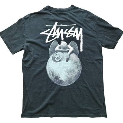 Stussy Angel 50/50 T-Shirt Black