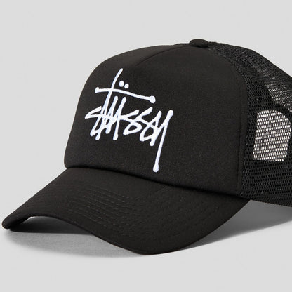Stussy Big Basic Trucker Cap Black