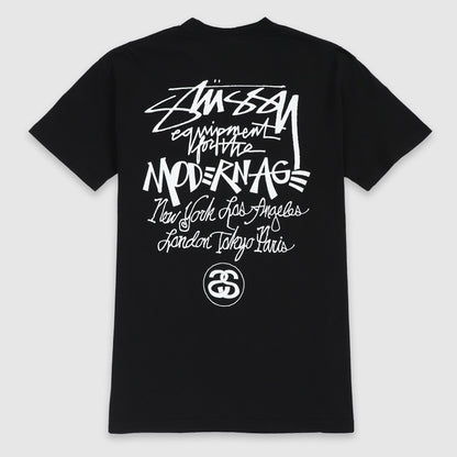 Stussy Modern Age T-Shirt Black
