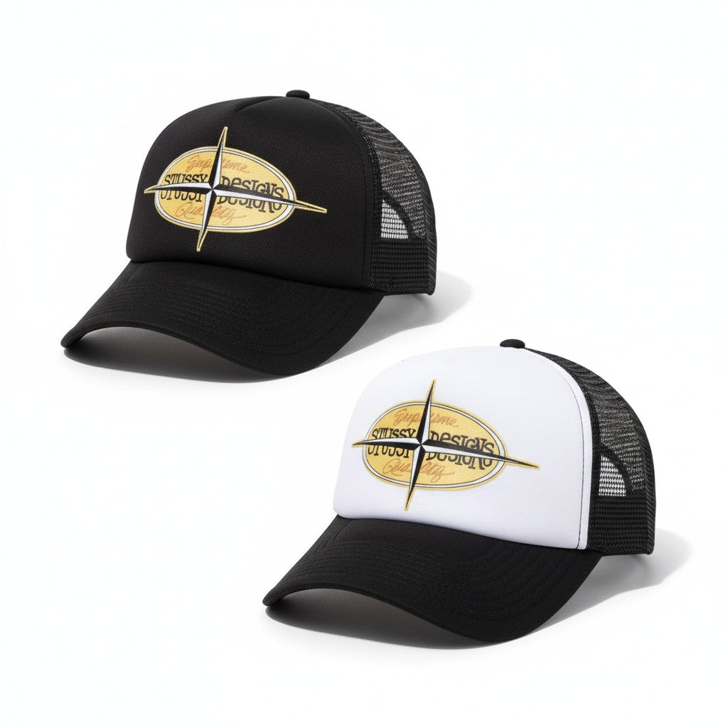 Stussy Points Trucker Cap