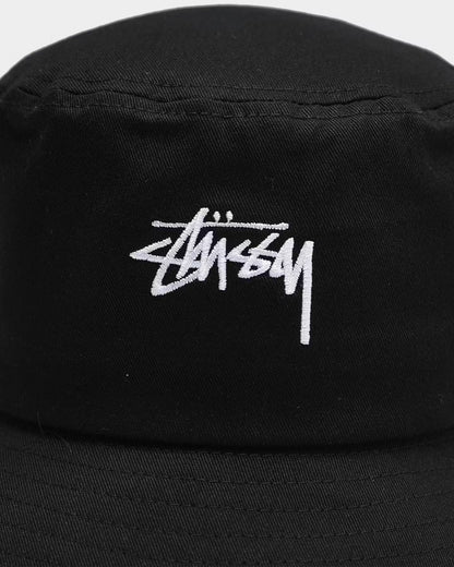 Stussy Stock Bucket Hat Black