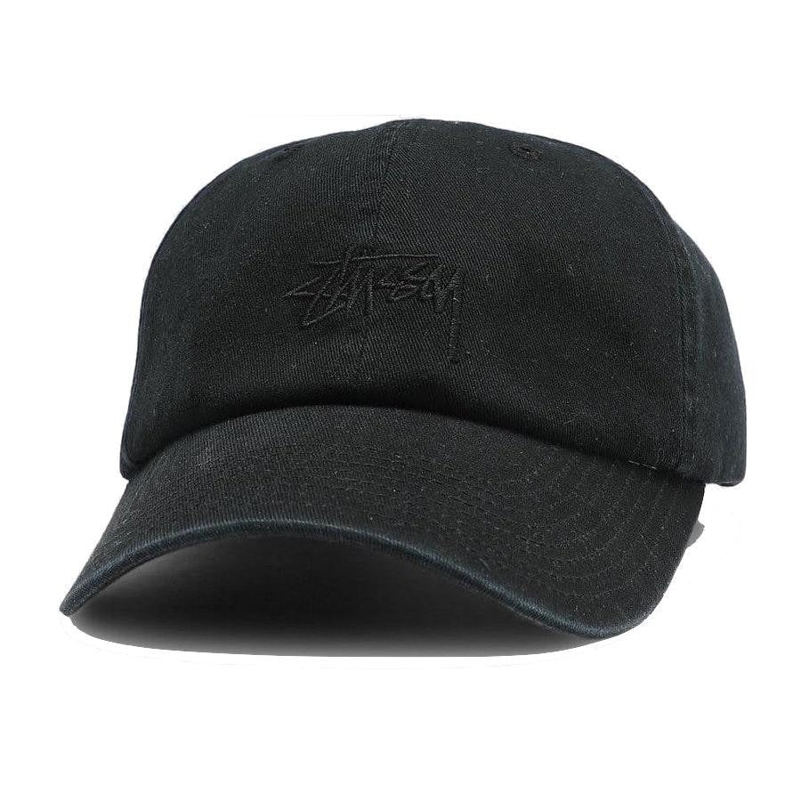 Stussy Stock Low Pro Cap Black/Black
