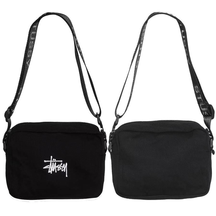 Stussy Graffiti Crossbody Bag Black